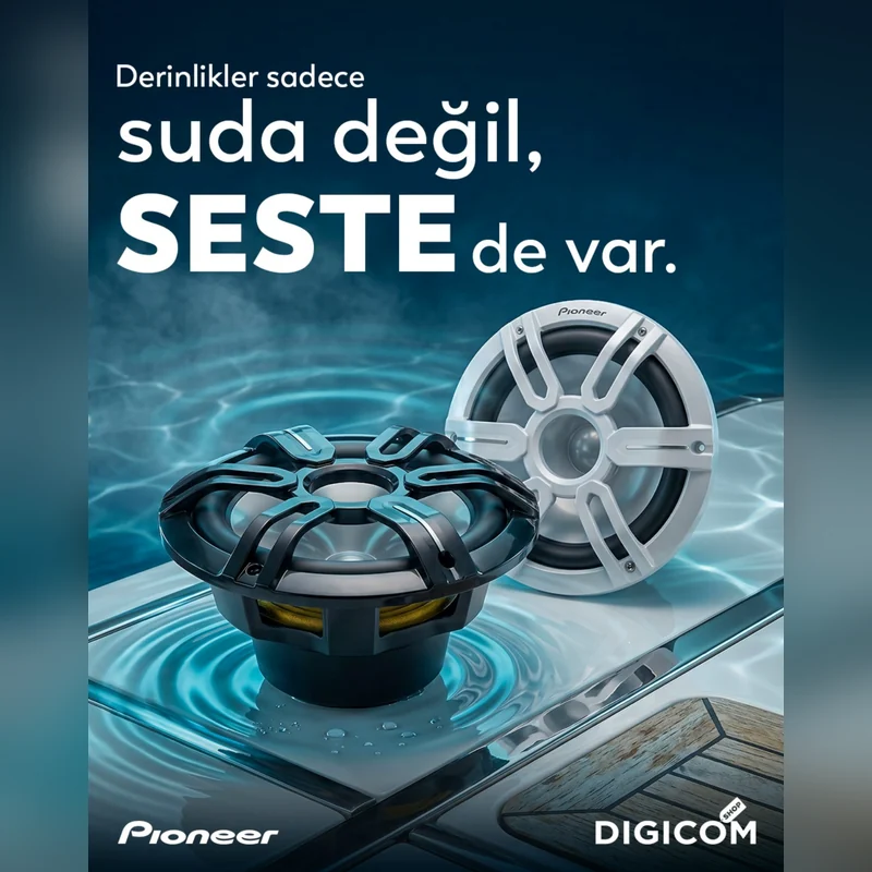 Digicom Pioneer hoparlör Instagram paylaşımı