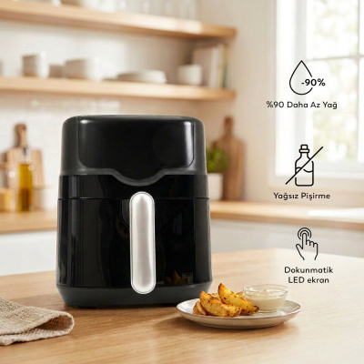 Conti CDF-451 Prime Airfryer Yağsız Fritöz - 3