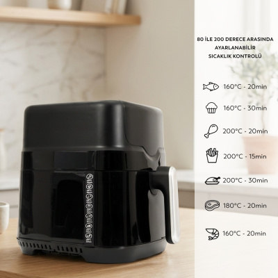 Conti CDF-451 Prime Airfryer Yağsız Fritöz - 4