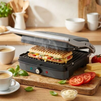 Conti CG-224 Tost Ye Tost ve Izgara Makinesi Antrasit - 1