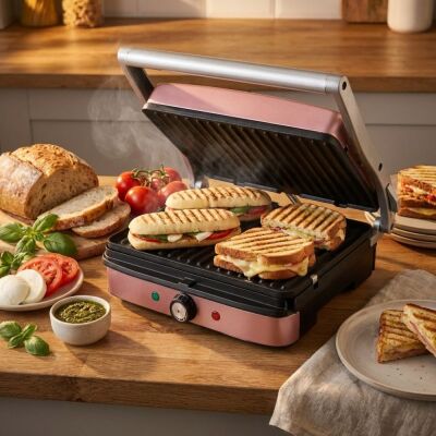 Conti CG-224 Tost Ye Tost ve Izgara Makinesi Gold - 1