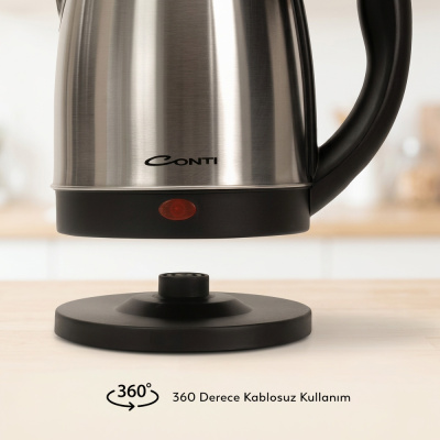 Conti CK-280 Zenith Su Isıtıcı Çelik Kettle - 4