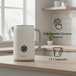 Conti CK-300 Therma Su Isıtıcı Kettle Beyaz - 2