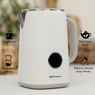 Conti CK-300 Therma Su Isıtıcı Kettle Beyaz - 3