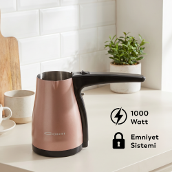 Conti CKC-321 Crazy Elektrikli Çelik Cezve Rose Gold - 3