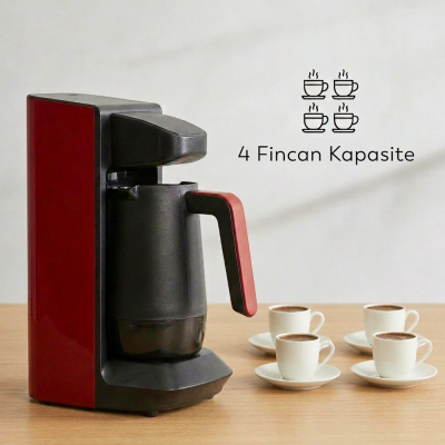 Conti CKM-100 Kahveci Kahve Makinesi Bordo - 2
