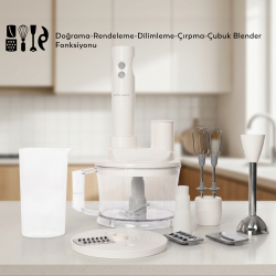 Conti CMD-502 Servomax Blender Set Krem - 2