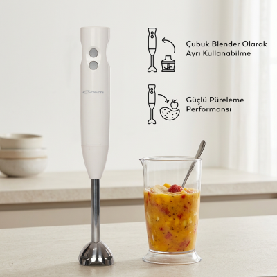 Conti CMD-502 Servomax Blender Set Krem - 4