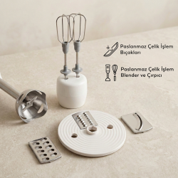 Conti CMD-502 Servomax Blender Set Krem - 5