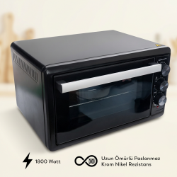 Conti CMF-501 Bakeon 42 Lt Fırın Siyah - 5