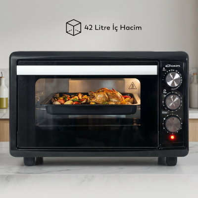 Conti CMF-501 Bakeon 42 Lt Fırın Siyah - 2