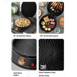 Conti CPM-100 Hanımeli Pizza Tavası - 3