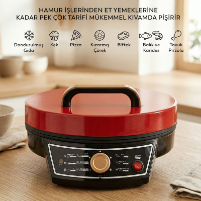 Conti CPM-100 Hanımeli Pizza Tavası - 3