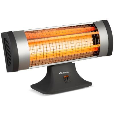 Conti CQS-4000 Blaze 1600 W Quartz Isıtıcı Siyah - 1