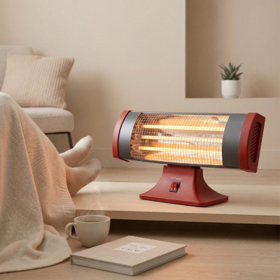 Conti CQS-4200 Sirius 1800 W Quartz Isıtıcı Kırmızı - 2