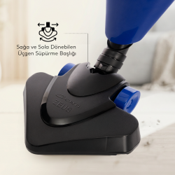 Conti CSC-305 Zeus Plus Dikey Elektrikli Süpürge Mavi - 5