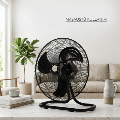 Conti CSF-410 Tayfun 18 İnç 3 Kademeli Ayaklı Vantilatör - 5