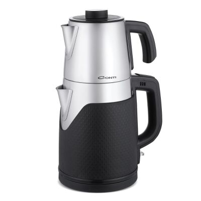 Conti CTM-130 Dempro Cover Çelik Çaycı İnox - 1