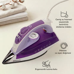 Conti CU-3388 Sensitive 2600 Watt Buharlı Ütü Mor - 3