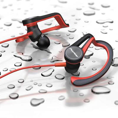 Pioneer SE-E5T-R Kırmızı Kulak İçi Spor Kulaklık - 7