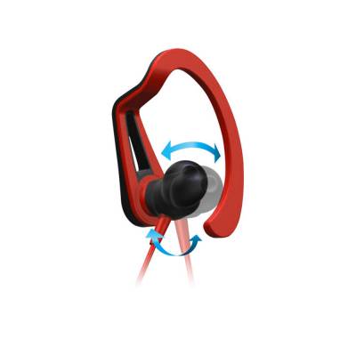 Pioneer SE-E5T-R Kırmızı Kulak İçi Spor Kulaklık - 4