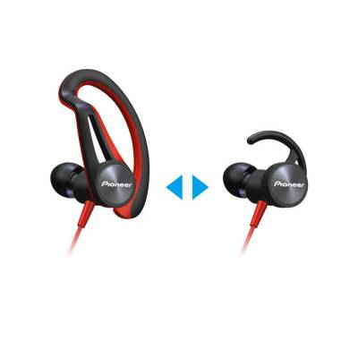Pioneer SE-E5T-R Kırmızı Kulak İçi Spor Kulaklık - 3