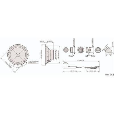 Pioneer TS-A1601C 350 Watt 17 Cm 2 Yollu Komponent Hoparlör - 8