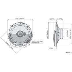 Pioneer TS-A1671F 320 Watt 17 Cm 3 Yollu Hoparlör - 7