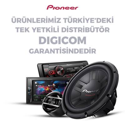 Pioneer TS-WX70DA Amfili 200 Watt Oto Subwoofer - 2
